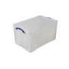 Really Useful Box transparante box incl deksel 84L - 710x440x380mm