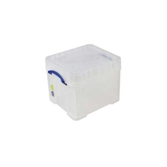 Really Useful Box transparante box incl deksel 42L - 520x440x310mm