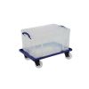 Really Useful Box transparante box incl deksel 48L - 600x400x315mm