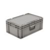 Qubb Euronorm koffer met deksel en koffergreep 60L - 600x400x334mm