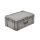 Qubb Euronorm koffer met deksel en koffergreep 60L - 600x400x334mm