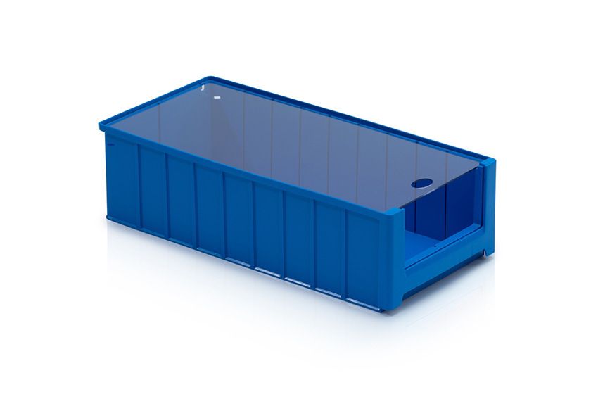Qubb Deksel legbordstellingbak Blue Box - 500x234mm
