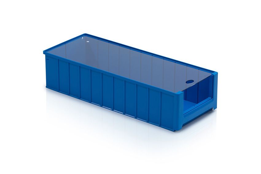 Qubb Deksel legbordstellingbak Blue Box - 600x234mm