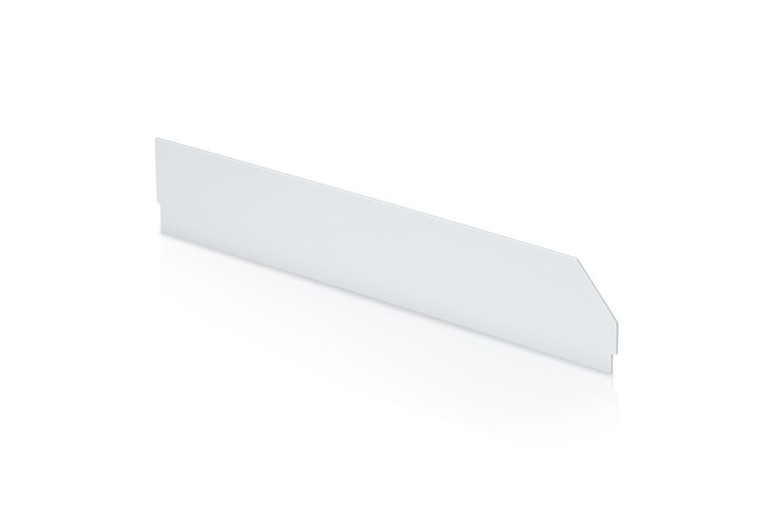 Qubb Langsverdeler legbordstellingbak Blue Box - 500x140mm