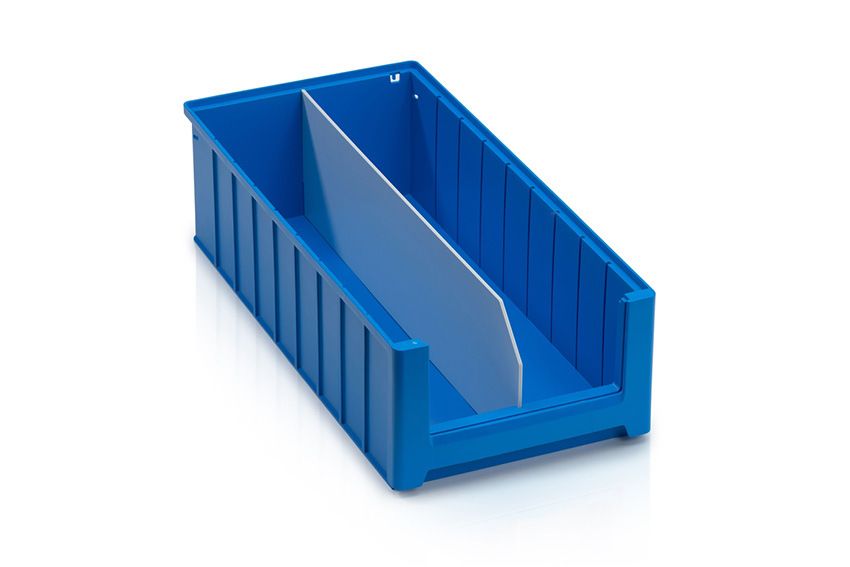 Qubb Langsverdeler legbordstellingbak Blue Box - 600x90mm