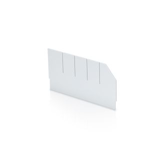 Qubb Langsverdeler met uitsparingen legbordstellingbak Blue Box - 300x140mm