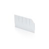 Qubb Langsverdeler met uitsparingen legbordstellingbak Blue Box - 300x140mm