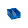 Qubb Langsverdeler met uitsparingen legbordstellingbak Blue Box - 300x140mm