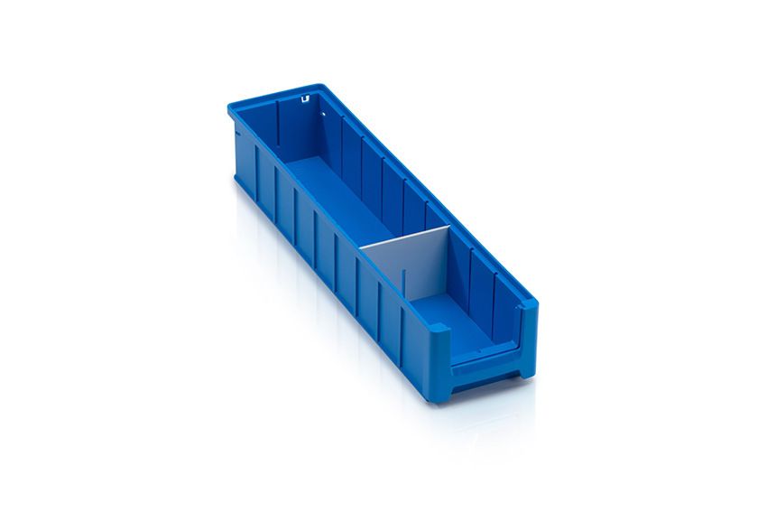 Qubb Dwarsverdeler met uitsparingen legbordstellingbak Blue Box - 117x90mm