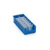 Qubb Dwarsverdeler met uitsparingen legbordstellingbak Blue Box - 156x90mm