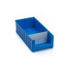 Qubb Dwarsverdeler met uitsparingen legbordstellingbak Blue Box - 234x140mm
