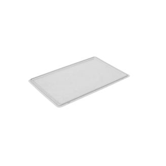 Qubb EN Scharnierend deksel Gold - 600x400x30mm - Wit
