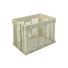 Qubb EN Stapelbak Gold 90L - 600x400x450mm - geperforeerd