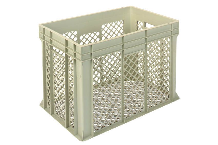 Qubb EN Stapelbak Gold 90L - 600x400x450mm - geperforeerd