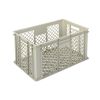 Qubb EN Stapelbak Gold 64l - 600x400x320mm - geperforeerd