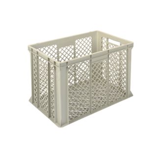Qubb EN Stapelbak Gold 82L - 600x400x410mm - geperforeerd