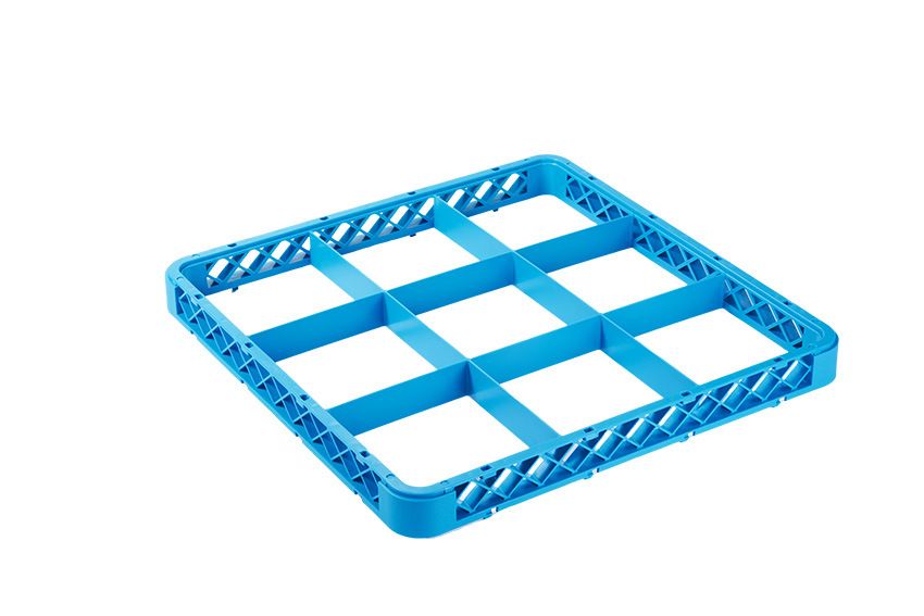Qubb Opzetrand glazenkorf Qubb 9 vakken - RIX-0009