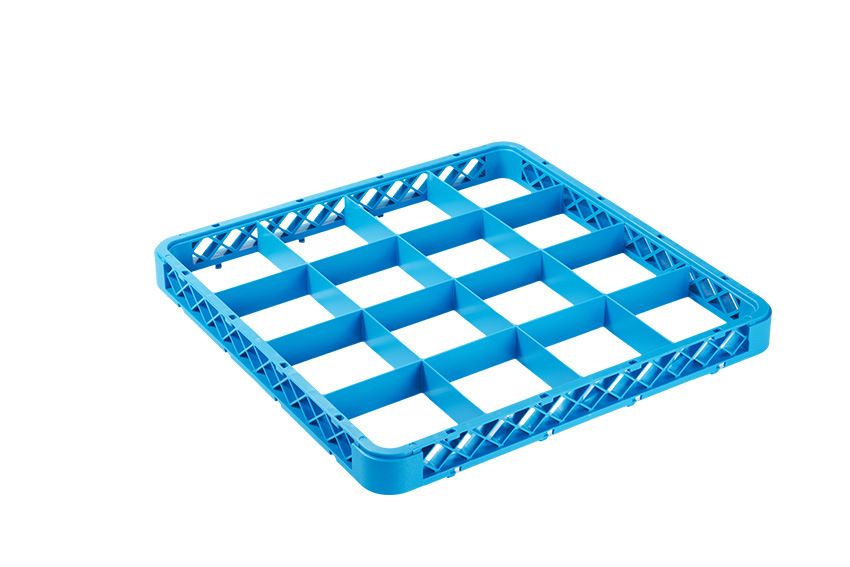 Qubb Opzetrand glazenkorf Qubb 16 vakken - RIX-0016