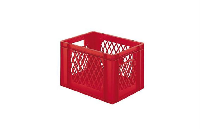 Rainbow EN Stapelbak Rainbow 24L - 400x300x270mm - Rood