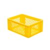 Rainbow EN Stapelbak Rainbow 15L - 400x300x175mm - geperforeerd - Geel