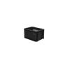 Rainbow EN Stapelbak Rainbow 2L - 200x150x120mm - geperforeerd - Zwart