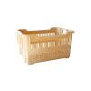Qubb Nestbare draaistapelbak 43L - 565x380x320mm - geperforeerd