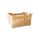 Qubb Nestbare draaistapelbak 43L - 565x380x320mm - geperforeerd