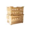 Qubb Nestbare draaistapelbak 43L - 565x380x320mm - geperforeerd