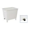 Qubb Grootvolume opslagbak 210l HNC-0001 + draaistop HNC-9002 - L605mm