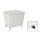 Qubb Grootvolume opslagbak 210l HNC-0001 + draaistop HNC-9002 - L605mm