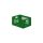Rainbow EN Stapelbak Rainbow 19L - 400x300x210mm - geperforeerd - Groen