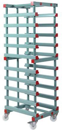 Schalenwagen voor 10x Euronorm 600X400 (exclusief schalen)