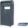 Probbax - staande asbak 4.7 L + restafvalbak 48 L
