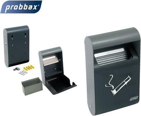 Probbax - rechthoekige wandasbak - 1.5 L - 150 peuken