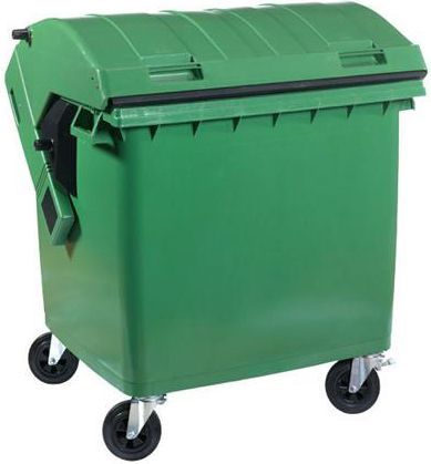 Maxi-Container op 4 wielen 1100 L - gekleurd