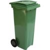 Afvalcontainer op wielen 140 L - gekleurd
