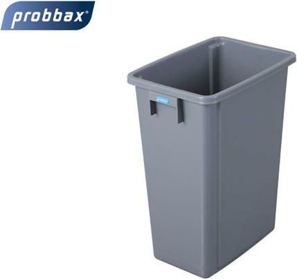Probbax - rechthoekige sorteerafvalbak - 60 L zonder deksel