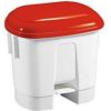 Afvalbak met deksel en pedaal - 30 L