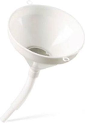 Trechter Ø 260 mm x H 255 mm (met zeef en flexibel L280 mm)
