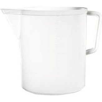 Semi-transparante maatbeker - 5,00 L