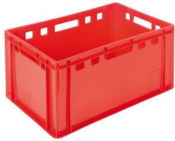 Pool-Bac - E3 vleeskrat 600x400x300 mm - rood
