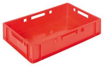 Pool-Bac - E1 vleeskrat 600x400x125 mm - rood
