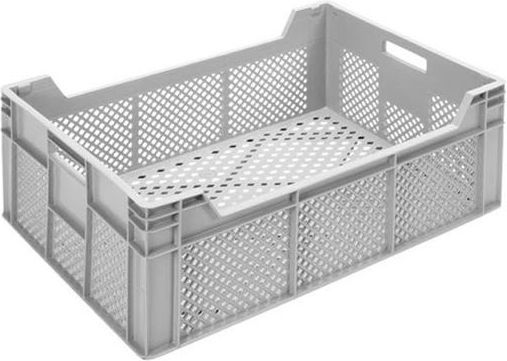 Multi - stapelbak 45 L - 600x400x220 mm - geperforeerd