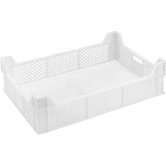 Multi - stapelbak 35 L - 600x400x170 mm - geperforeerd