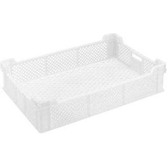Multi - stapelbak 30 L - 600x400x145 mm - geperforeerd