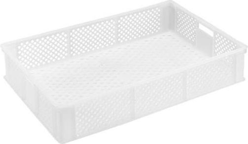 Multi - stapelbak 25 L - 600x400x120 mm - geperforeerd