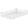 Multi - stapelbak 15 L - 600x400x100 mm - geperforeerd