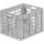 Multi - stapelbak 85 L - 590x460x375 mm - geperforeerd