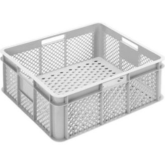 Multi - stapelbak 18 L - 400x350x160 mm - geperforeerd