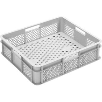 Multi - stapelbak 12 L - 400x350x105 mm - geperforeerd